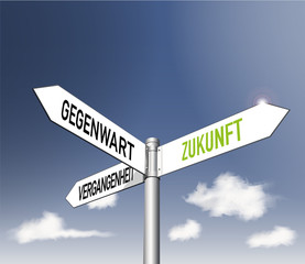 Obraz premium Weg in die Zukunft