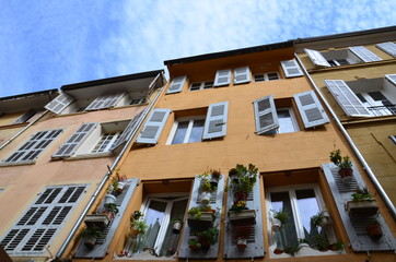 façades de maisons, Aix en provence 