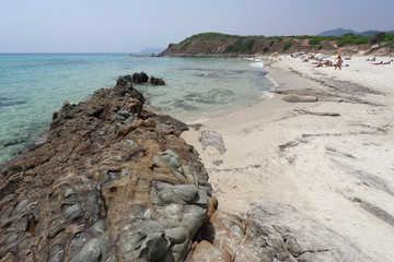Beach near Villa Simius Sardinia Italy