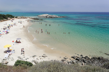 Beach near Villa Simius Sardinia Italy