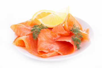 smoked salmon