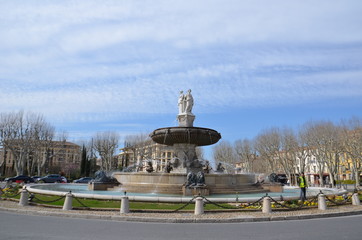 Fontaine de la Rotonde, Aix en Provence