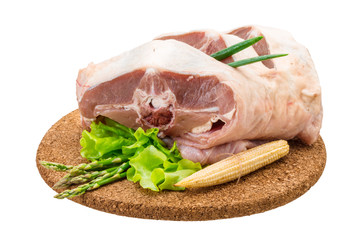 Raw lamb