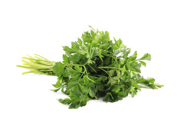 Bunch of fresh parsley.