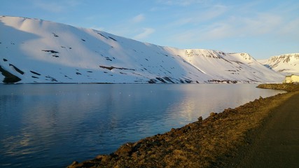 Zima w Islandii