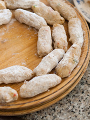 Homemade croquettes