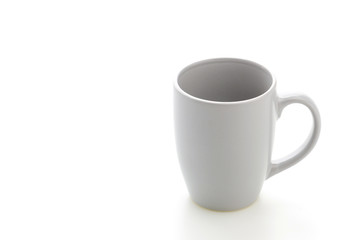 Mug isolated on white