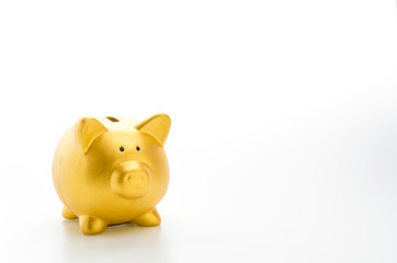 Piggybank isolated on white background