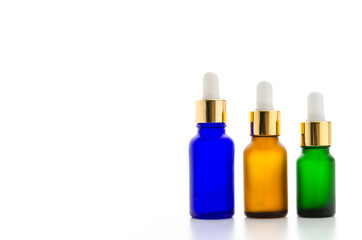 Cosmetics bottles