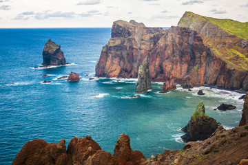 Fototapeta premium Ponta de Sao Lourenco,the easternmost part of Madeira Island