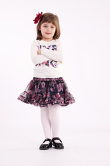 Little girl preschooler model