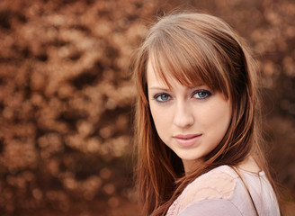 Fototapeta premium beautiful brunette