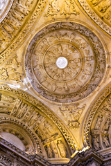 Obraz premium Ceiling in Seville Cathedral