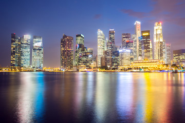 Fototapeta na wymiar Singapore Downtown