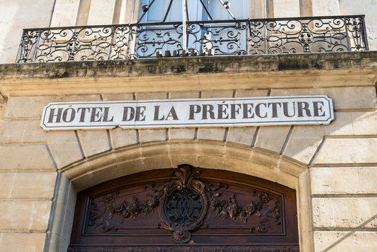 Hotel de la pr&eacute;fecture