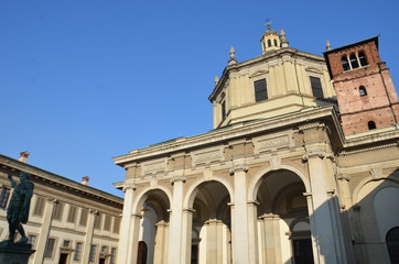 Fototapeta na wymiar Eglise de San Lorenzo Maggiore, Mediolan