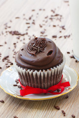chocolate cupcake