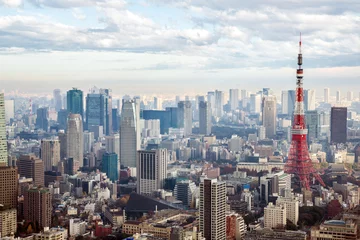 Meubelstickers Tokyo toren © vichie81