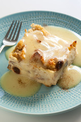 Bread Pudding with Custard Sauce