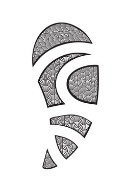 Maory Style Tattoo