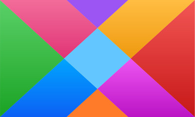 Modern geometric flat wallpaper