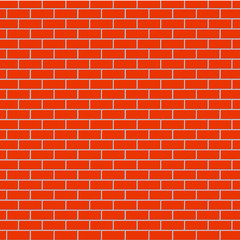 Cotton fabric vector red brick background texture. Eps10