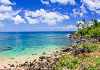 Obraz premium Waimea Bay Beach, Oahu, Hawaii