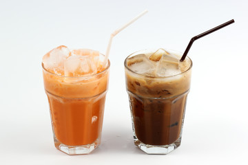 Thai Ice Tea milk and Ice Coffee