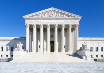 Washington, DC - United States Supreme Court - obrazy, fototapety, plakaty