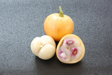 Baccaurea ramiflora or burmese grapes.