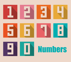 Numbers design