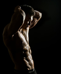 muscular sexy guy