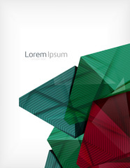 Corporate abstract business template