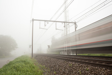 railway foggy