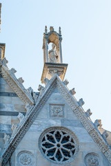 Particolare scultoreo guglia, Chiesa di S. Maria Spina, Pisa,