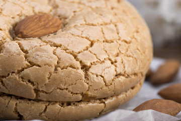 Almond Cookie Close-up