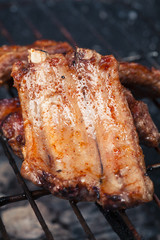 pork ribs with bbq