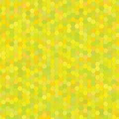 Fototapeta na wymiar yellow hexagon background