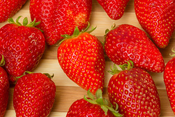 fresh strawberries