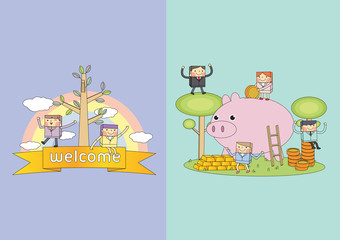 Business character Series