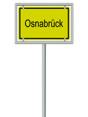 Osnabrück - Ortsschild