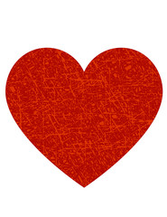 dark red heart