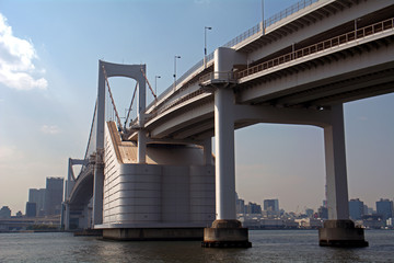 Rainbow Bridge, Tokyo, Japan