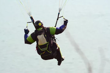 Papier peint adhésif Sports aériens paragliding