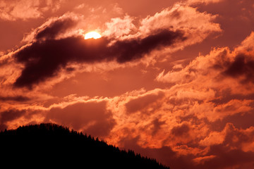 Dramatic sky