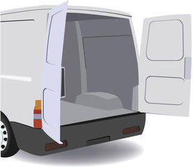 furgone per il trasporto