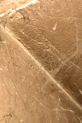 Cobweb on old wall