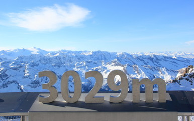 The Glacier – Freedom at 3,029 Metres, Ski area Kaprun, Austria - obrazy, fototapety, plakaty
