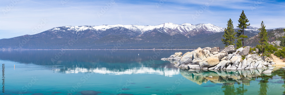 Canvas Prints lake tahoe panoprama