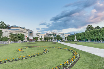 Mirabell Garden (Mirabellgarten) at Salzburg, Austria